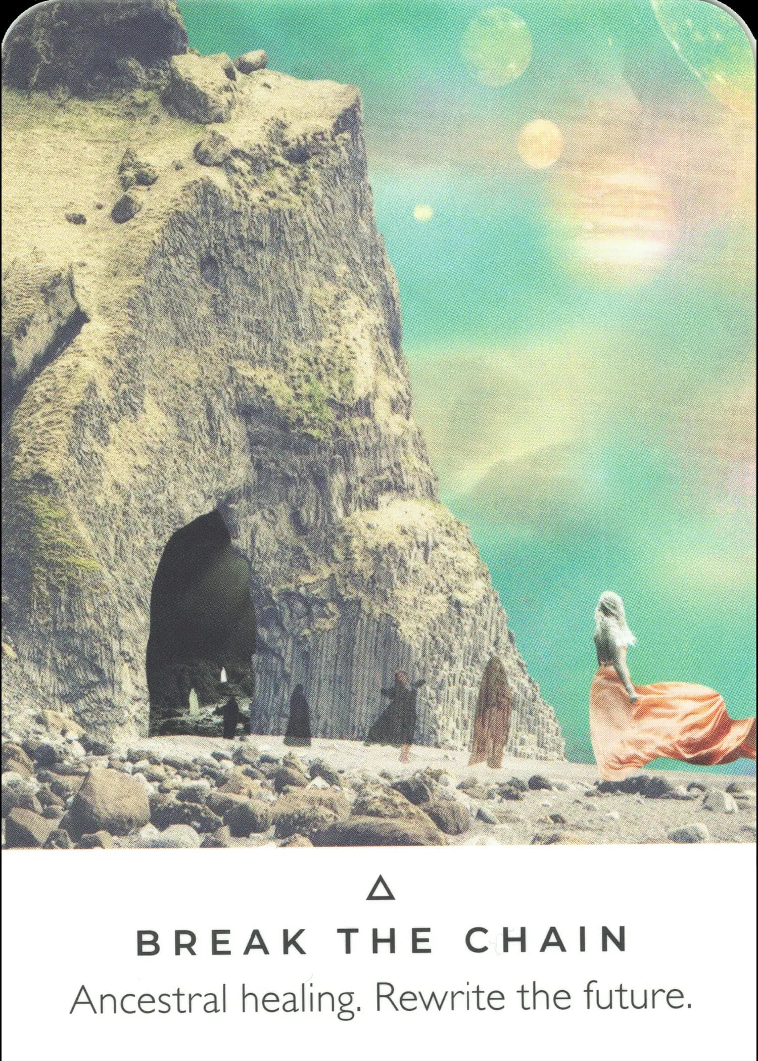 Brich Die Kette — Work Your Light Oracle, Aktion