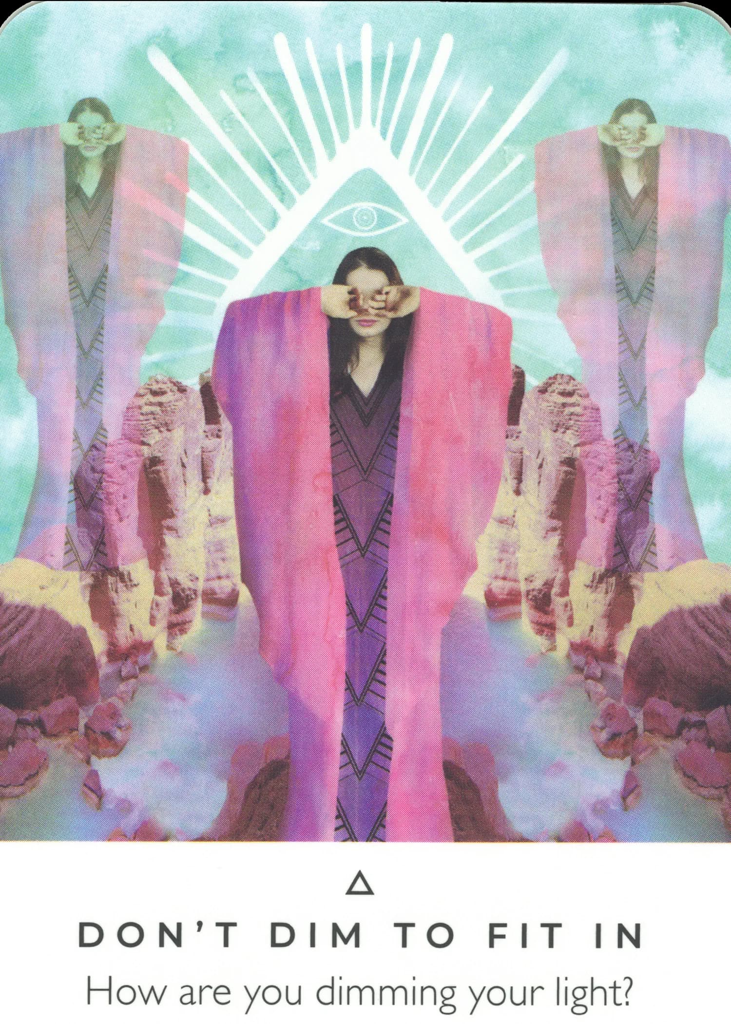 Dimm Dich Nicht, Um Zu Passen — Work Your Light Oracle, Nachfrage