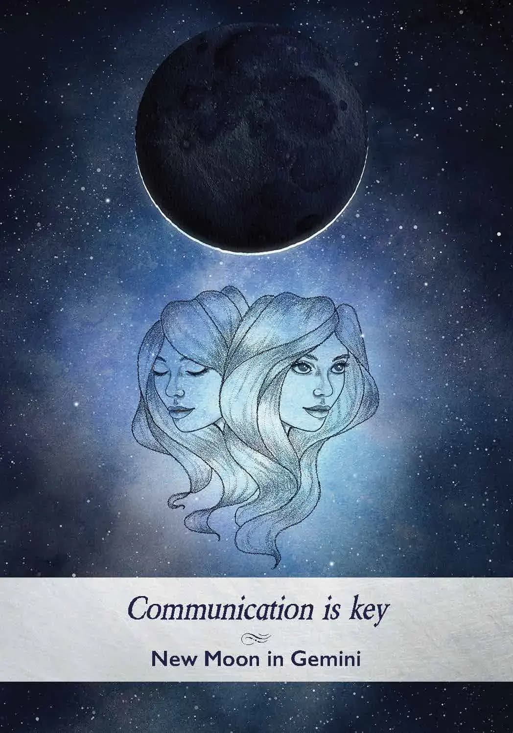 Oracle Moonology — Neumond in Zwillinge