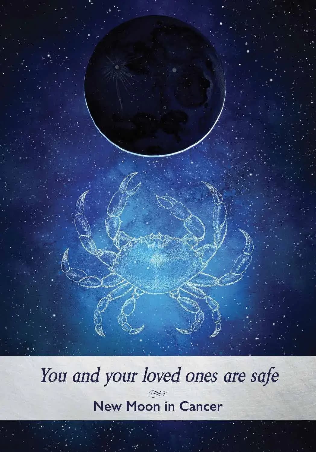Oracle Moonology — Neumond in Krebs