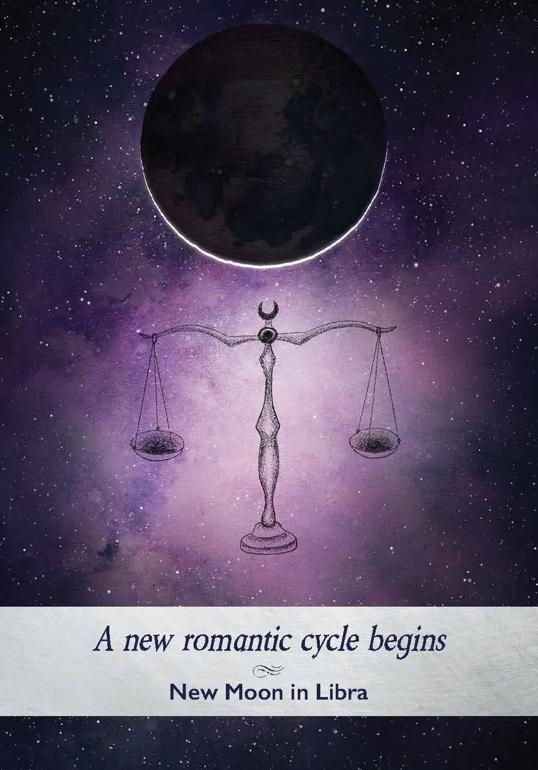 Oracle Moonology — Neumond in Waage