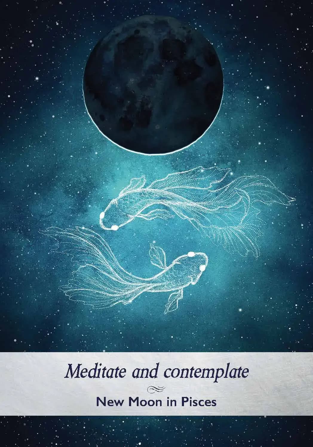 Oracle Moonology — Neumond in Fische