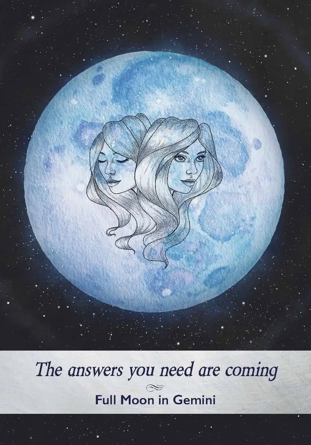 Oracle Moonology — Vollmond in Zwillinge
