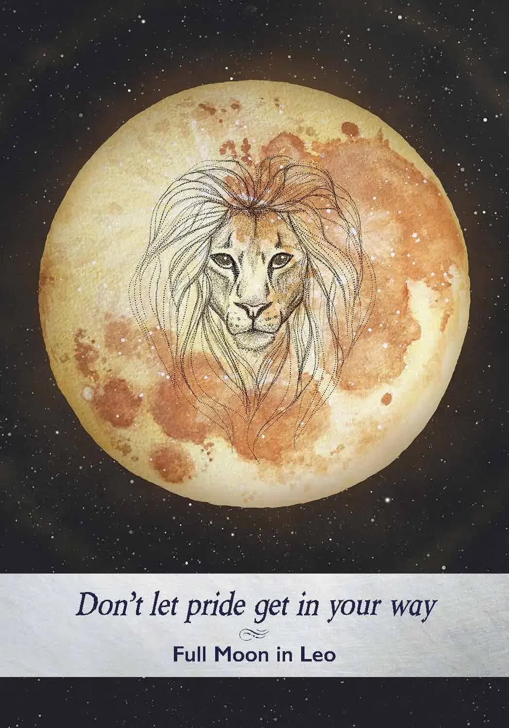 Oracle Moonology — Vollmond in Löwe