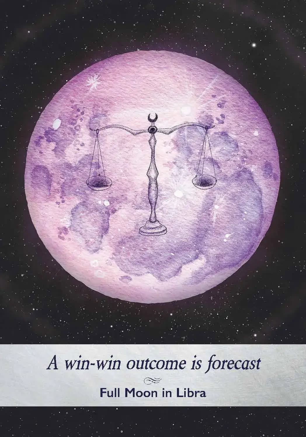 Oracle Moonology — Vollmond in Waage