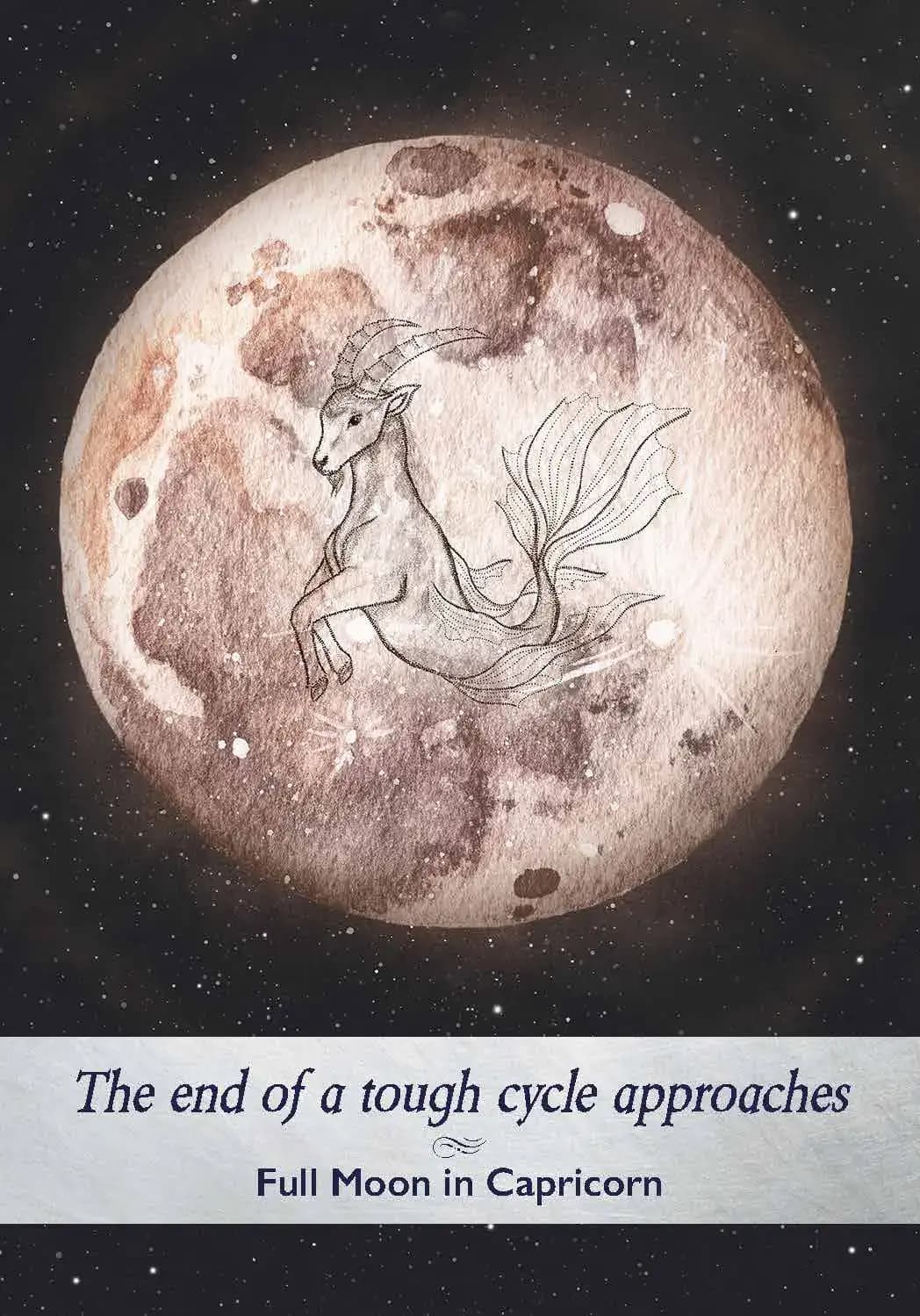 Oracle Moonology — Vollmond in Steinbock