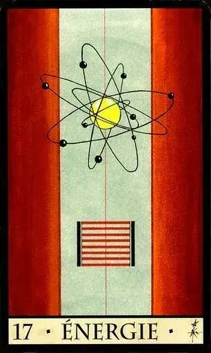 Oracle de la Triade Karte 17 — Die Energie