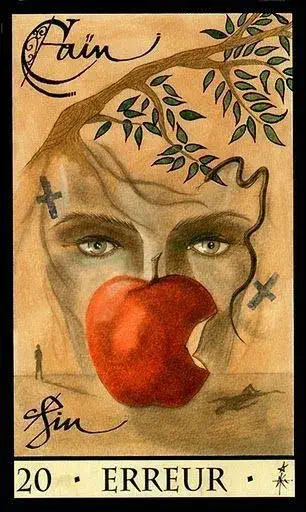 Oracle de la Triade Karte 20 — Der Irrtum