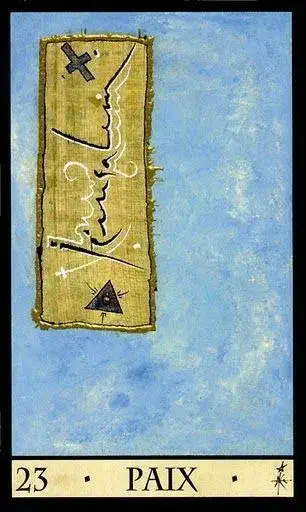Oracle de la Triade Karte 23 — Der Frieden