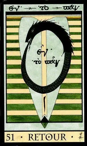 Oracle de la Triade Karte 51 — Die Rückkehr