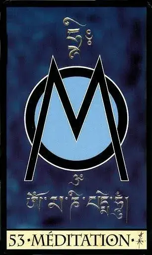 Oracle de la Triade Karte 53 — Die Meditation