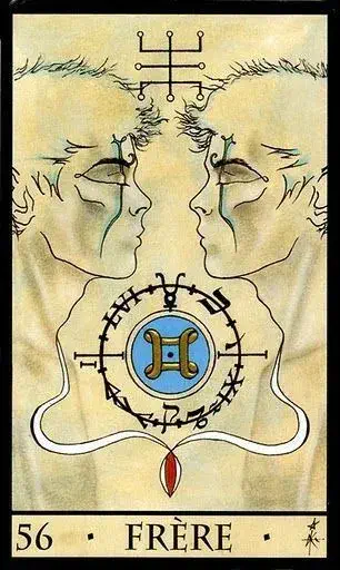 Oracle de la Triade Karte 56 — Der Bruder